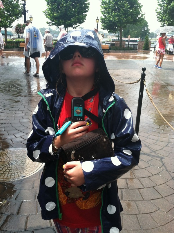 Staying dry at Epcot