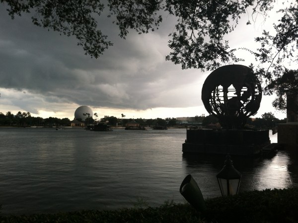 Spaceship Earth Storm Clouds