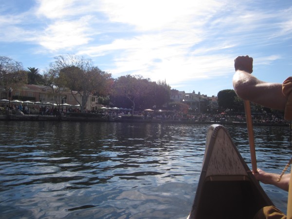 Davy Crockett's Explorer Canoes Disneyland