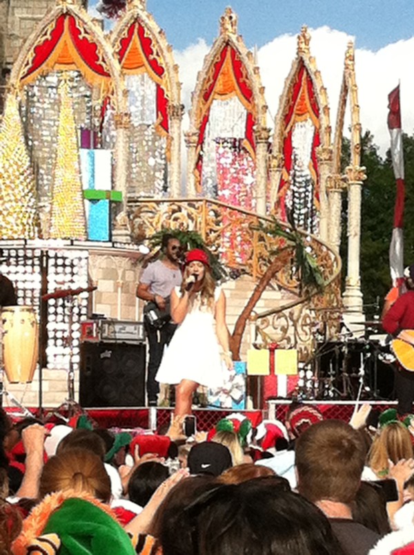 Colbie Caillat at Magic Kingdom
