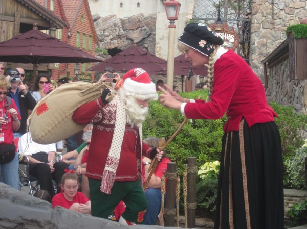 Holiday tale of Julenissen in the Norway Pavilion at Epcot