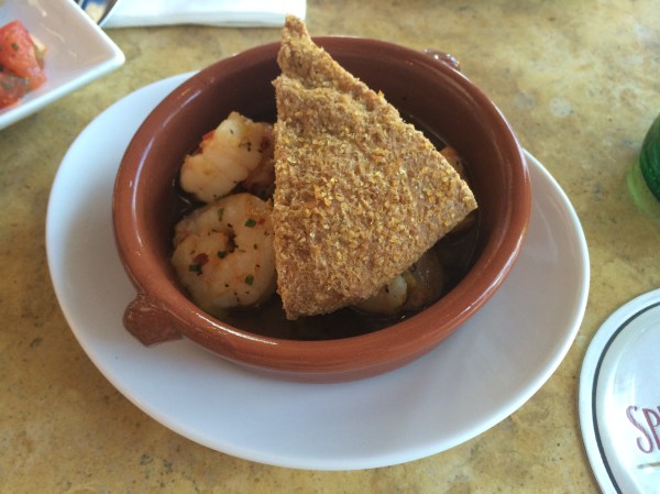 Spicy Garlic Shrimp at Spice Road Table