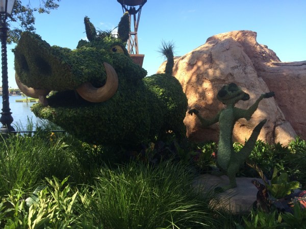 Epcot Flower and Garden Festival - Pumbaa and Timon