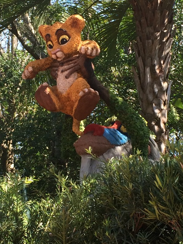 Epcot Flower and Garden Festival - Simba and Rafiki