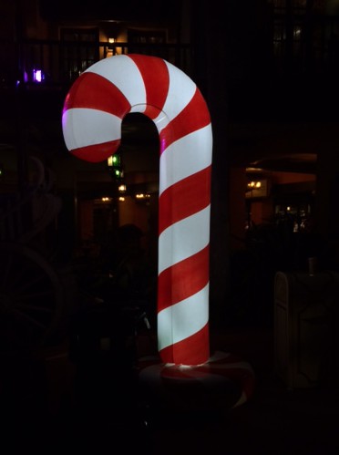 Candy Cane treat station
