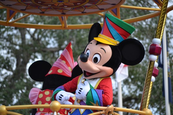Mickey at Festival of Fantasy Parade